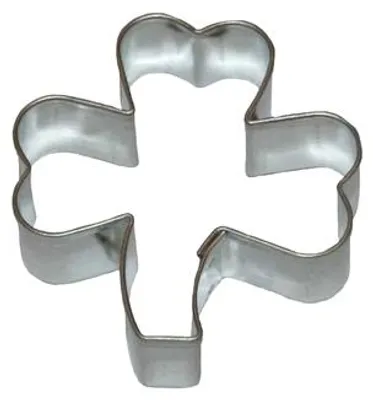 Produktbild von Ausstechform Kleeblatt dreiblättrig Edelstahl 50x50mm