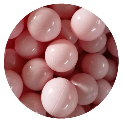 Image de MONIO for kids Lot de 50 balles - rose poudré