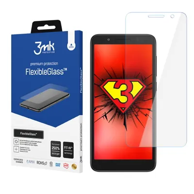 Produktbild von 3mk Display Hybridglas FlexibleGlass für Alcatel 1 2022 0,3mm 7H