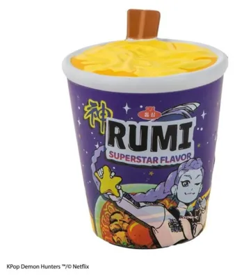 Produktbild von Squishy Rumi Superstar Flavour Noodles KPop Demon Hunters Figur