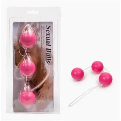 Productafbeelding van Baile - Streifen Roze Analpluggen Abs