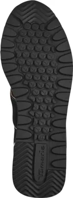 Zdjęcie produktu dla Tamaris damskie sznurowane trampki z modną podeszwą na platformie 1-23727-42, rozmiar:39 EU, kolor:Czarny