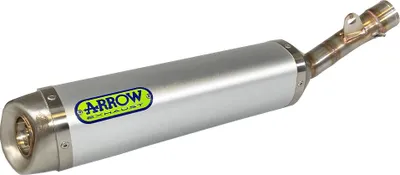 Produktbild von ARROW Auspuff THUNDER für Yamaha MT125 2014-, Aluminium mit Edelstahl Endkappe (Nur mit ARROW Krümme
