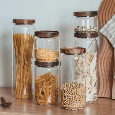 Produktbild von Vorratsgläser Mit Deckel Vorratsdosen Glas Vorratsgläser zur