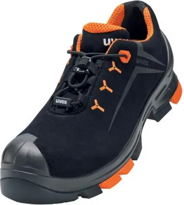 Obrázek produktu pro Uvex 2, Unisex, Dospělý, Bezpečnostní boty, Černá, Oranžová, ESD, S3, SRC, Rychlozavazovací tkaničky