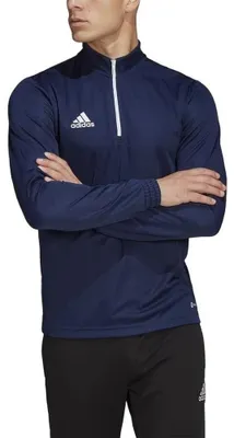 Obrázok produktu pre Adidas - Pánska mikina s polovičným zipsom „Entrada 22“ PP845 (L) (tmavomodrá)