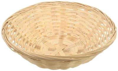 Produktbild von Bastkorb rund naturfarben 22,6x4cm