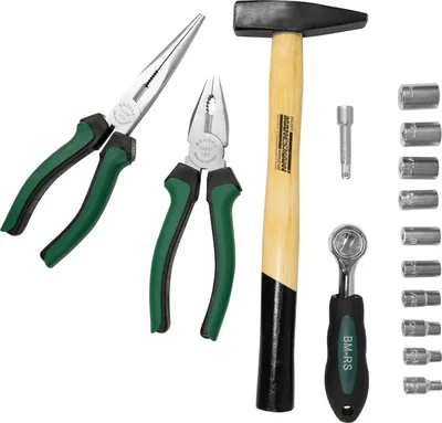 Produktbild von Mannesmann Tools Werkzeugset, 57-teilig