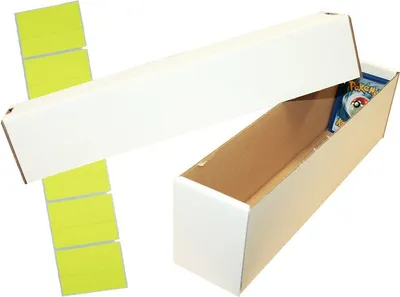 Image de Deck-Box géant - Rangement (blanc) pour environ 1000 cartes de toutes tailles