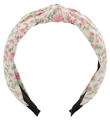 Produktbild von Antirutsch-Haarband mit Blumenmuster für Damen