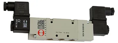 Zdjęcie produktu dla Riegler 5/2-Wegeventil, elektropneumat., bistabil, G 1/8, 24 V DC