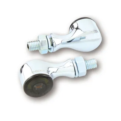 Obrázek produktu pro HIGHSIDER pro Apollo Classic LED blinkr/poziční světlo chrom/tónované 2v1, E homologace (pár)