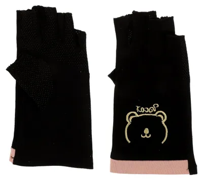 Produktbild von UV-Schutz-Handschuhe für die Maniküre - Fingerlos, Elastisch und Atmungsaktiv in Schwarz
