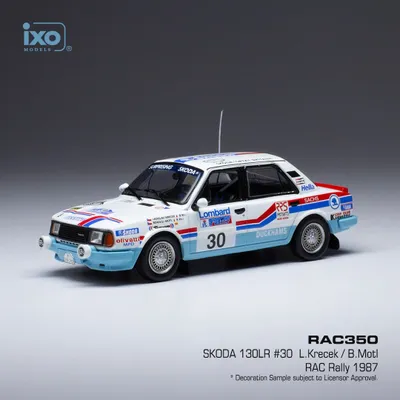 Immagine prodotto di Škoda 130 L, n. 30, RAC Rallye, 1987 L.Křeček/B.Motl IXO 1:43