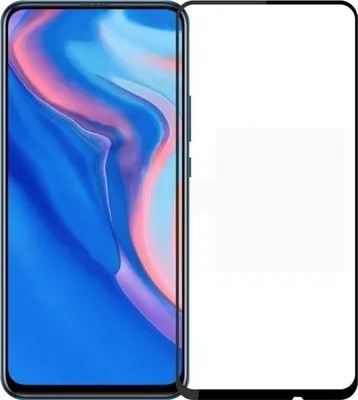 Produktbild von Mobigear Premium  Huawei P Smart S Panzerglas Gehärtetes Glas Displayschutz - Hüllenfreundlich - Schwarz