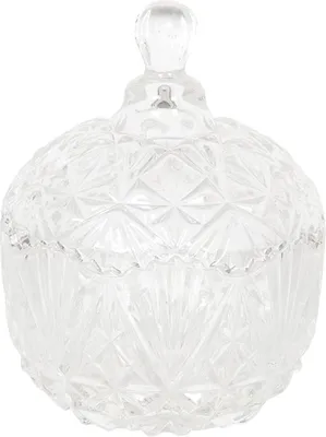 Image de Clayre & Eef Pot en verre Ø 10 cm Verre