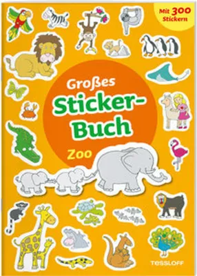 Obrázok produktu pre Großes Sticker-Buch Zoo