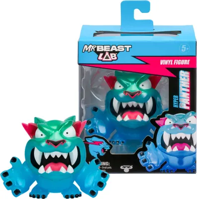 Produktbild von Moose Toys MrBeast Lab Vinyl-Figuren - Hyper Panther