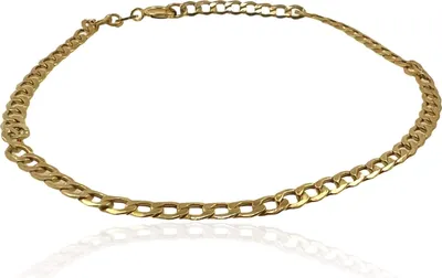 Produktbild von MARTIN1985 Panzerkette 333er Gelbgold Armband 19cm Federringverschluss Uni Damen Herren mit Geschenkverpackung
