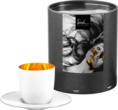 Produktbild von Eisch COSMO PURE WHITE Espressotasse mit Untertasse