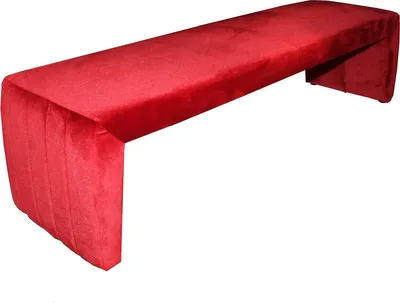 Zdjęcie produktu dla Luksusowa ławka Casa Padrino w kolorze bordowym 181 x 50 x h. 48 cm - Luksusowa ławka