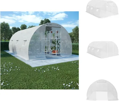 Produktbild von vidaXL Gewächshaus 13,5m² 450x300x200 cm -  Gewächshäuser