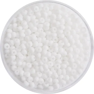 Produktbild von PermaLux Rocailles, 2,6 mm, 17 g, Weiß