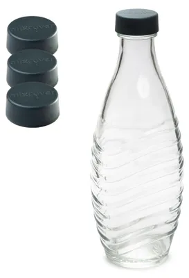 Productafbeelding van mixcover vervangende deksel voor SodaStream Crystal en Penguin glazen fles