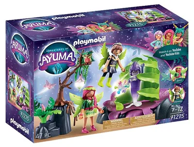Produktbild von PLAYMOBIL Adventures of Ayuma 71236 Crystal- und Moon Fairy mit Seelentieren