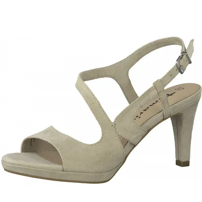 Produktbild von Tamaris Damen Sandalette in Beige, Größe 38