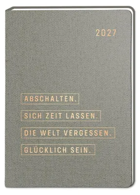 Produktbild von Terminplaner NatureArt 2027 Spruch