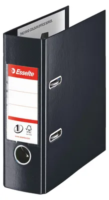 Produktbild von Esselte 468670, A5, Lagerung, Kunststoff, Schwarz, 500 Blätter, 80 g/m²