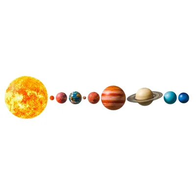 Produktbild von Wandaufkleber - Sonnensystem