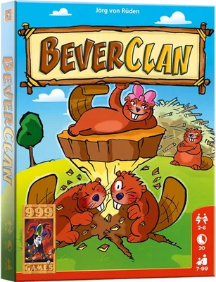 Image de 999 Games Beverclan Jeu de cartes en néerlandais pour 2 à 6 joueurs à partir de 6 ans, durée : environ 15 à 30 min.