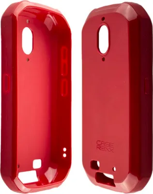Obrázek produktu pro caseroxx ochranné pouzdro TPU kryt kompatibilní s Unihertz Atom L / XL, gumový obal na mobilní telefon červený