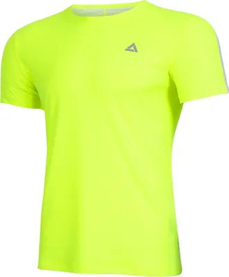 Produktbild von Airtracks Laufshirt Kurzarm Pro Line - L - Neon-Weiß