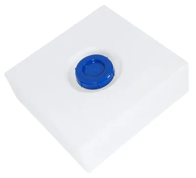 Image de Réservoir d'eau propre pour camping-car, 14 gallons, 22,64 x 21,46 x 7,48 pouces, réservoir portable en LLDPE gris pour camping-cars, caravanes et yachts