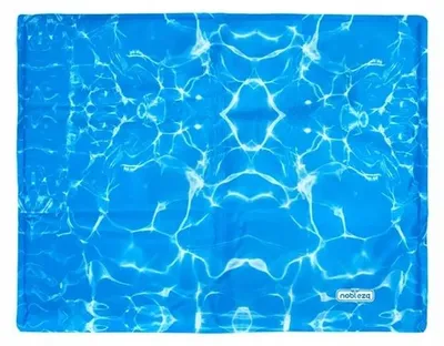 Immagine prodotto di Nobleza, tappetino refrigerante per animali domestici, adatto a cani e gatti, 40x50 cm, colore blu
