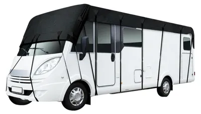 Produktbild von Wohnwagen Abdeckung 210D Oxford 6.5 x 3 m Wasserdicht Winddicht Sonnenschutz