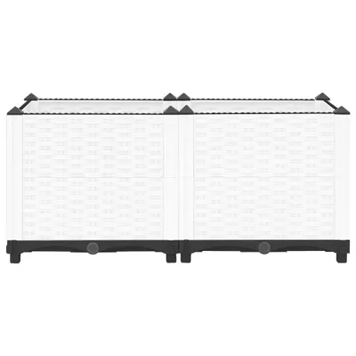 Immagine prodotto di vidaXL Letto rialzato 80x40x38 cm Polipropilene