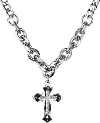 Immagine prodotto di Collana INF con ciondolo a croce Argento