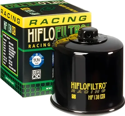 Produktbild von Hiflo Ölfilter HF138RC Racing für Aprilia Cagiva Kymco Sachs Suzuki AN DL GSF GSR GSX GSX-R GSX-S GW LT-A RF SFV SV VL V
