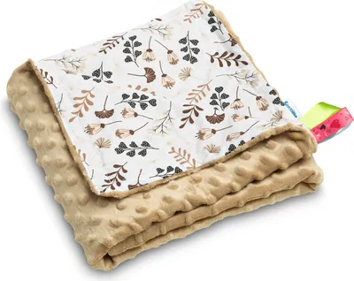 Zdjęcie produktu dla Nd33_Sillo-43121 Koc Minky Cappuccino Galazki 75