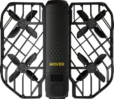 Produktbild von HOVERAir X1 Pro Max, 4 Rotoren, 48 MP, 1000 m, SD, 1920 mAh, Schwarz