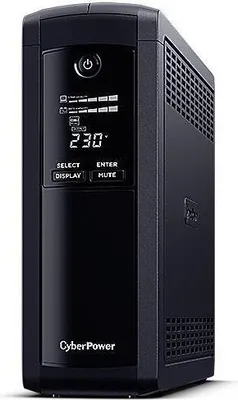 Zdjęcie produktu dla Cyberpower CyberPower VP1600EILCD zasilacz bezprzerwowy (UPS) Line-Interactive 1,6 kVA 960 W 8 gniazd AC