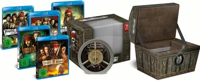 Produktbild von Fluch der Karibik 1-4 (limited Schatztruhe)