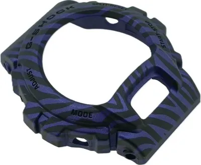 Produktbild von Casio G-Shock Bezel Resin Lünette schwarz/lila DW-6900ZB-2
