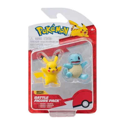 Obrázek produktu pro Pokémon figurky Pikachu a Squirtle