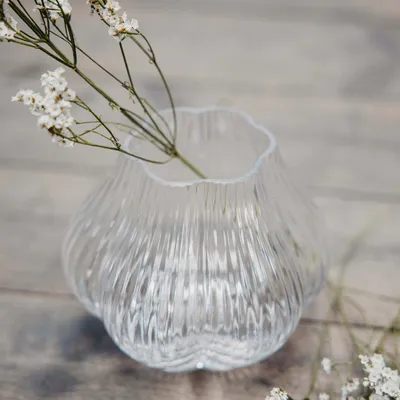 Produktbild von Vase Ängshult Blumenform - Glas: small