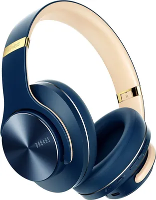 Produktbild von Bluetooth Kopfhörer Over Ear, [Bis zu 90 Std] mit 3 EQ-Modi, HiFi Stereo Faltbare mit Mikrofon, weiche Ohrpolsterfür iPhone/ipad/Android/Laptops
